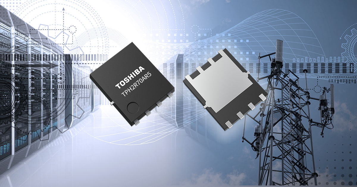 東芝推出采用最新一代工藝[1]技術的100V N溝道功率MOSFET，助力提高工業設備開關電源效率