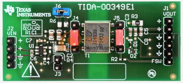 TIDA-00349 成品组装电路板