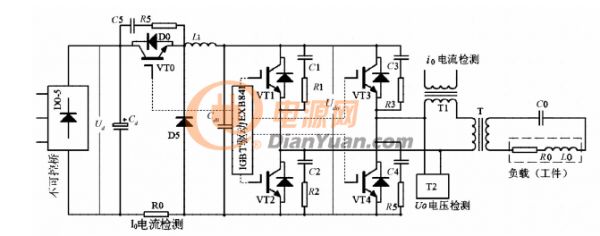 10kHz/150kW感应加热电源主电路