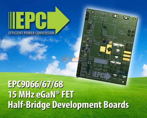 EPC9066、EPC9067及EPC9068开发板