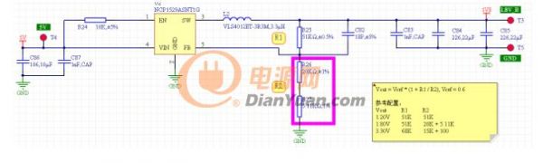 核心板1.8V电源方案