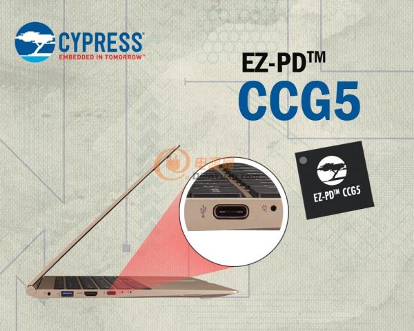Cypress EZ-PD CCG5 USB-C Controller
