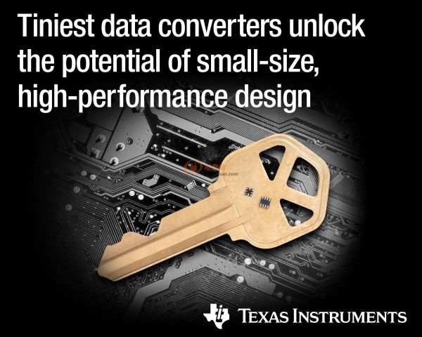 【德州仪器新闻图片20181204】德州仪器推出最小巧的数据转换器具备高集成度与高性能