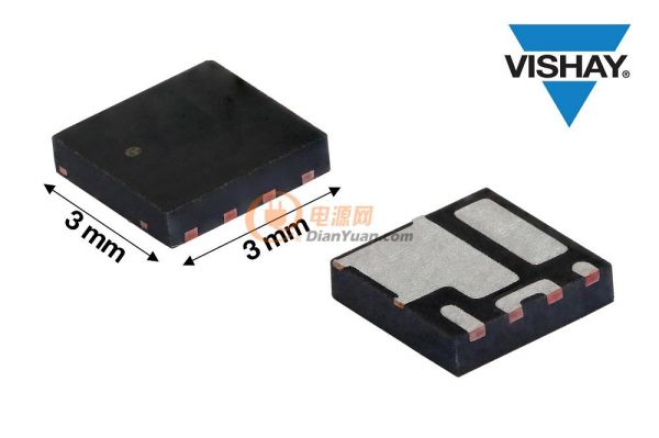 Vishay推出新款30 V MOSFET半桥功率级模块，输出电流提高11 %
