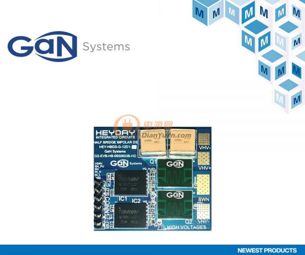 PRINT_GaN Systems Half-Bridge Bipolar Driver Switch EvaluationBoard