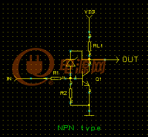 实用的NPN型三极管开关电路原理图