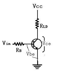三极管开关电路各主要测试点的电压图