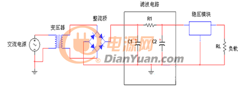 主电路组成示意图