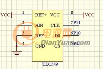 TLC549工作原理图