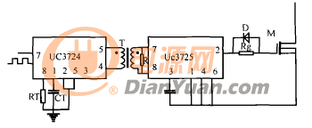 集成芯片UC3724/3725构成的驱动电路