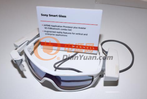 采用Marvell IAP140与Avastar Wi-Fi/蓝牙SoC实现的Sony智能眼镜