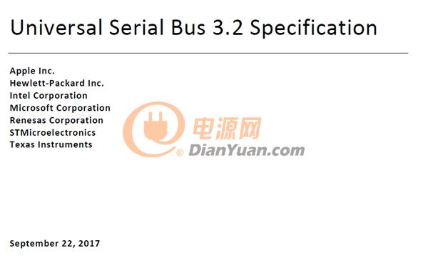 USB IF公布USB 3.2標準，以后都是Type-C了