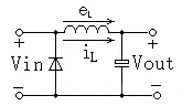 图3.7 带有续流二极管的低通滤波器
