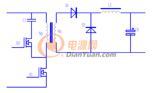 ACTIVE CLAMP FORWARD電路