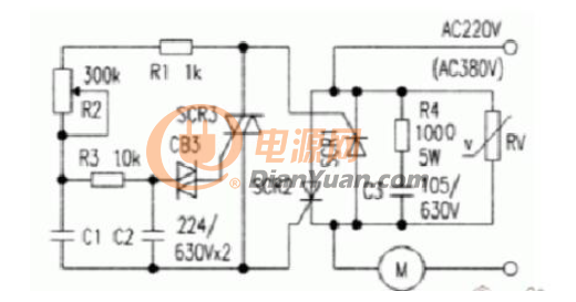 八款可控硅调压器电路图