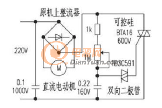 八款可控硅调压器电路图