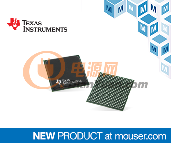 贸泽备货面向高性能嵌入式应用的 Texas Instruments Sitara AM574x处理器