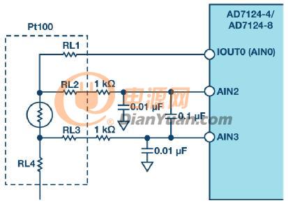 高集成度模拟前端AFE AD7124在RTD测温场合的应用