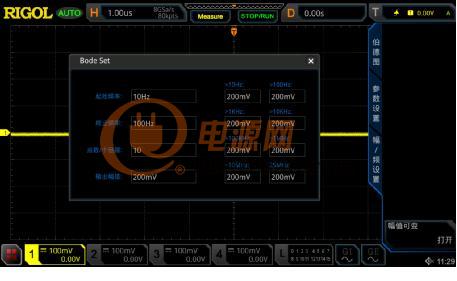 RIGOL技术站 | 3分钟玩转示波器的伯德图功能