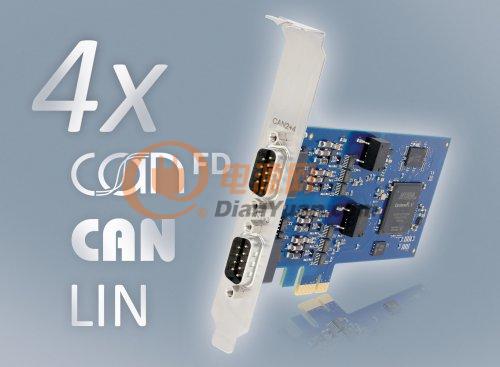 强大的CAN-FD多通道Ixxat PC接口卡用于汽车测试系统和工业应用