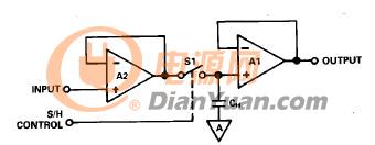 图7a - 使用IC采样保持放大器