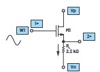 ADI技術(shù)文章圖1 - 源極跟隨器(NMOS)