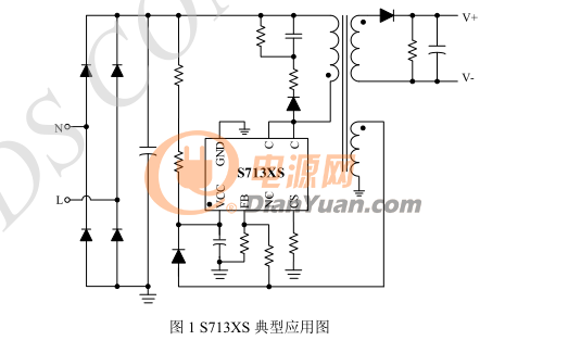 S7132S(5V1A)-S7133S(5V2A)-S7134S(5V2.4A)能效6级恒流/恒压原边反馈控制器（DP3773/OB2535 ...