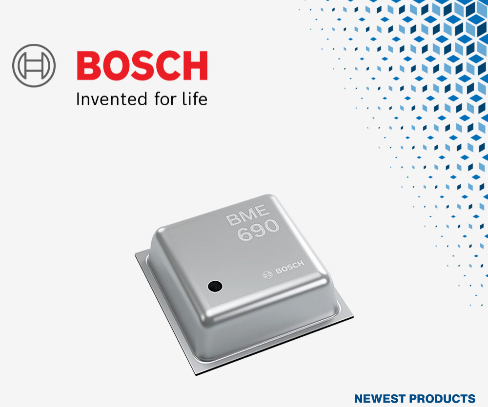 贸泽开售采用先进AI实现环境检测的 Bosch BME690空气质量传感器