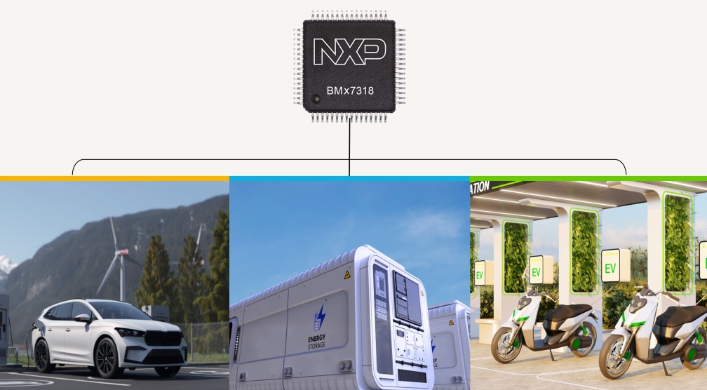 恩智浦推出全新電芯控制系列IC，賦能電芯解決方案