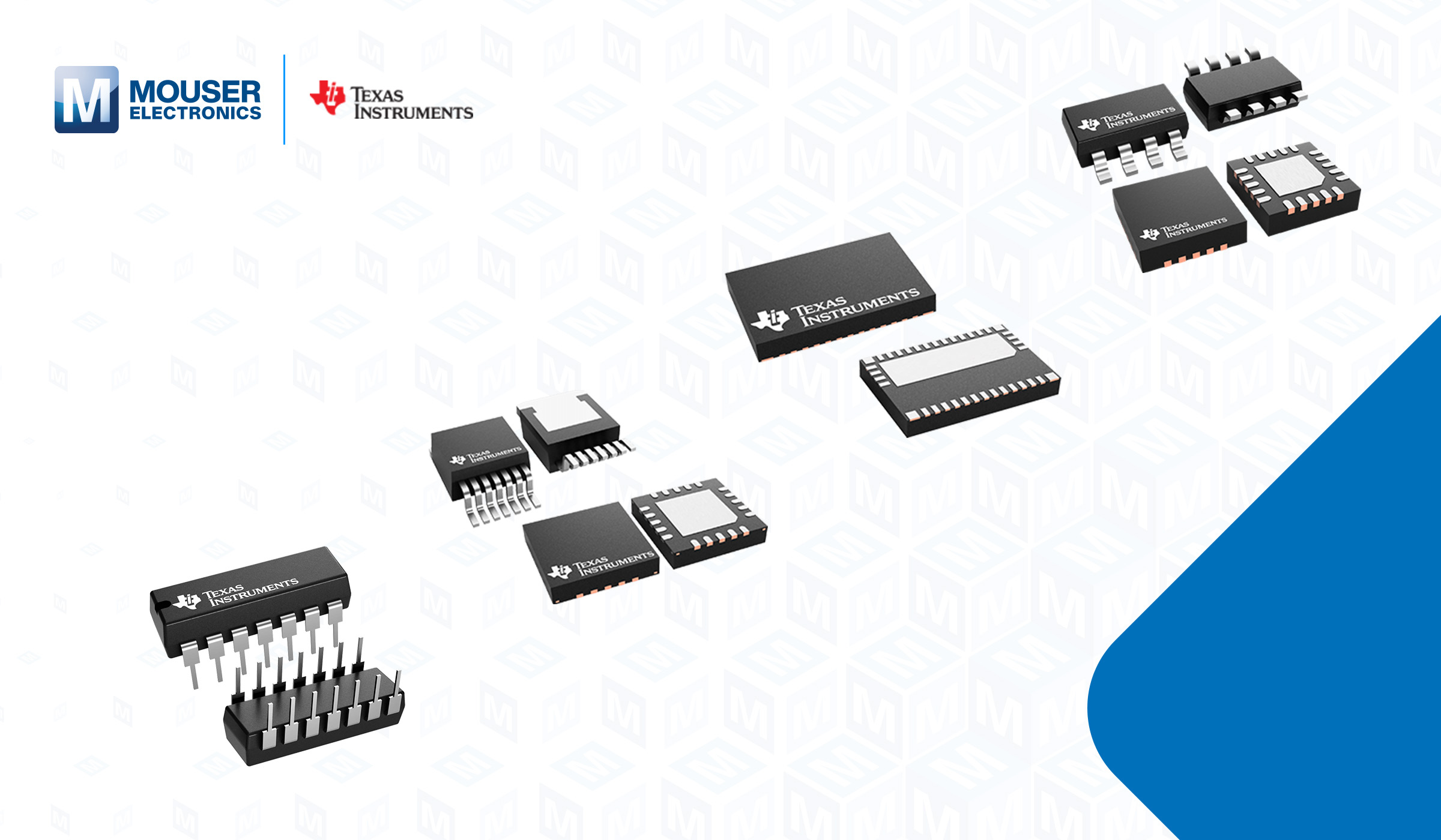 貿(mào)澤授權(quán)代理Texas Instruments 豐富多樣的產(chǎn)品