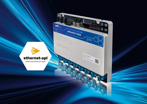 Softing工业在2024阿赫玛博览会上展示新的Ethernet-APL现场交换机