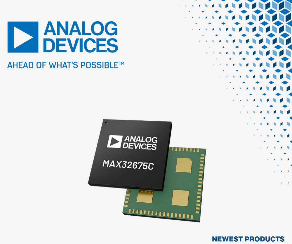 贸泽开售适合工业应用中精密传感的 Analog Devices MAX32675C微控制器